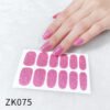 Cute Glitter Waterproof Nail Wrap Sticker (Plus Nail File)