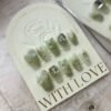 Series 600 Luxury Series Press On Nails(style-Medium Coffin/ballerina) - Image 6