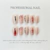 Series 600 Luxury Series Press On Nails(style-Medium Coffin/ballerina) - Image 4