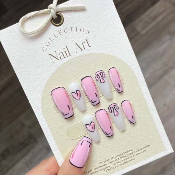 At home manicure fake nails press on nails artificial nails