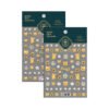 5D Cute Honey Bear Embossed Nail Sticker - Image 5