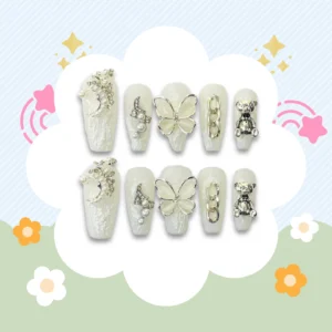 DIY nails At home nails press on nails artificial nails